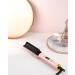Buy Ionic Hair Straightener Brush - Fast Heating Anti-Scald Hot Comb with LED Display 30 Temp Settings - Professional Pink Styling Tool for International Shipping - Buy Online on GoSupps.com