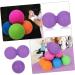 Premium Healeved 2st Yoga Ball Massage Balls - Back & Muscle Massager for Home | Lacrosse & Ice Hockey Foot Roller for Ultimate Relaxation - Buy Online on GoSupps.com