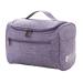 Homthumb Toiletry Bag,Hanging Travel Toiletry Bag for Women and Men,Waterproof Cosmetic Makeup Organizer Travel Organizer with hook, Travel Shower Bathroom Bag for Toiletries,Cosmetics.(Light purple) Light purple-L