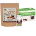 Sayan Chaga Supplements - Raw Chaga Powder (1lb) Chaga Mushroom Capsules (90 Capsules) Chaga Tea Bags (20 Bags)
