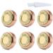 Facial Hair Remover Replacement Heads for Finishing Touch Flawless Women's Hair Removal Tool, 18K Rose gold, As Seen On TV, (6Pcs)