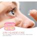 Buy Gleavi Double-Layer Glasses Case - Portable Pink Holder for Sunglasses & Eyeglasses Storage | 4-Pack Lens Protection - International Shipping Available - Buy Online on GoSupps.com