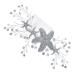 FOYTOKI Starfish Hair Comb Hair Comb Hair Comb Accessory Bridal Hair Comb Hair Side Combs Bridal Headpieces for Wedding Decorative Hair Combs Wedding Hair Accessories for Brides