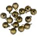 100PCS Small 1/2 Jingle Bell Vintage Bronze Mini Beads for DIY Jewelry Findings & Crafts - Buy Online on GoSupps.com