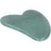 Verdant Touch Health Care Scraping Plate - Heart-Shaped Gua Sha Massage Tool for Face Shoulder Leg Belly & Back - Aventurine Spa Device - Buy Online on GoSupps.com