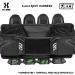 HK Army 4+3 Eject Paintball Harness Pod Pack - Electric Blue - Buy Online on GoSupps.com