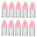 Gatuida Flacons De Gloss Vides En Plastique Transparent 10 Pi ces Taille Petite Flacon L vres Rose 34 Sc ne Voyage Utilit Cosm tique