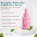 Coenzyme Q10 Face Serum - Anti-Aging Moisturizer for Sensitive Skin | Reduce Fine Lines Wrinkles & Plump Skin with Vitamin C & Hyaluronic Acid - 1 Oz Premium Korean Skincare - Buy Online on GoSupps.com