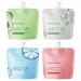 Prreal hand cream set mini hand cream kit 4 pack for moisturising rough cracked hands portable moisturising plans fragrance hand cream care cream ideal poison idea for men and women