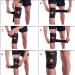 Adjustable Patella Knee Brace for Arthritis Pain and Support with Side Stabilizers - Neoprene Open Knee Sleeve for Meniscus Tear, ACL, Running, MCL, Tendonitis- Black - Buy Online on GoSupps.com