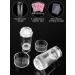EBANKU 2PCS Clear Nail Stamper Set with Scrapers - Double Sided Silicone Jelly Stampers for Manicure - Buy Online on GoSupps.com