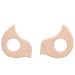 5Pcs Bird Shape Baby Teething Toys - Natural Beech Wooden Teether for Pain Relief and DIY Handiwork Accessory - Buy Online on GoSupps.com