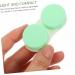 Solustrie 18-Sentence Contact Lens Container with Tweezers - Compact Oval Lens Case & Travel Storage Box with Mirror - Buy Online on GoSupps.com