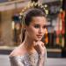 Urieo Butterfly Goddess Halo Crown Headpiece - Gold Crystal Bridal Tiara for Women - Buy Online on GoSupps.com