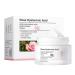 Rose Hyaluronic Acid Face Moisturizer for Women - Moisturiser Face Women - Anti Aging Face Cream - Face Cream with Rose Extract and Hyaluronic Acid - Skin Lightening Cream with Light Texture