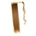 Beatifufu Curly Wig Ponytail Tails Hair Extensions Long Hair Extension Brown Wavy Hairpiece Hair Barrettes for Women Ponytail Hairpiece Hair Miss High Temperature Wire Real Hair Extend 60X12cm Picture 4
