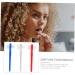 Minkissy 15-Piece Toothbrush Prosthesis Bracket Brush Set for Braces & Dental Care - Double-Sided Cleaning Tool for False Teeth & Dentures - Buy Online on GoSupps.com