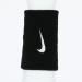 Nike Swoosh Wristbands - Black/White (One Size): Stylish and Functional - Buy Online on GoSupps.com