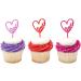 Valentine's Day Neon Heart Cupcake Picks - 24 pc - Buy Online on GoSupps.com