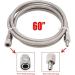Stainless Steel Paintball PCP Filling Hose Whip Extension - Air Fill Station with Quick Disconnect - Buy Online on GoSupps.com