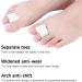 Reusable Toe Protector for Overlapping Toes - Hallux Valgus Corrector to Relieve Pain - Buy Online on GoSupps.com