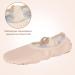 Sanoto Girls Ballet Shoes - Leather Sole Dance Flaps & Gymnastics Shoes for Children (Sizes 22+) - Perfect for Yoga & Ballet - Buy Online on GoSupps.com