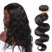 Sego Brazilian Human Hair Bundles Real Hair Body Wave Weave Virgin Extensions 100% unprocessed Brazilian natural black 10 "-1 bundle
