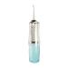 Portable Dental Water Flosser Cordless Teeth Cleaner Portable Water Teeth Cleaner Oral IrrigatorFineLife Products Rechargeable and Portable with 3 Cleaning Modes - Silver