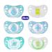CHICCO DAY & NIGHT Pacifier for Boys - Soft Silicone (0-6 Months) with 3 Sterilization Boxes - BPA Free Made in Italy - International Shipping - Buy Online on GoSupps.com