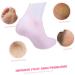 FOMIYES 1 Pair Protective Socks Heel Moisturizing Socks Heel Socks for Dry Cracked Feet Heel Sleeve Moisturizing High Heels Moisturizing Treatment Socks Miss Elasticity Open Toe Socks Sebs - Buy Online on GoSupps.com