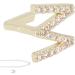 Shop Verdant Touch Gold Hip Hop Tooth Braces Decoration | Capital Letter Hollow Accessories for Halloween - Buy Online on GoSupps.com
