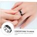 ABAODAM 2 STK Sensitive Couple Ring - Modern Men's Jewelry Stylish Cock Ring Delicate Temperature Lover's Ring - Adjustable Sizes (1.74x1.74cm) - Perfect Gift for Him - Buy Online on GoSupps.com