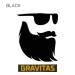 GRAVITAS Beard Filler Pencil - Waterproof, Double-Ended Angled Tip & Spoolie Brush, Cruelty-Free (Black) - Buy Online on GoSupps.com