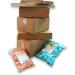 Strawberry Dream Puffs Sweets Pink and White Sugared Foam Sweets (400g) - Buy Online on GoSupps.com