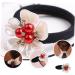 MERRYHAPY Hair Accessories Hair Rope Elastic Hair Bands Soft Hair Scrunchies Practical Hair Scrunchies Petal Hair Rope Multi- Elasticity Miss Synthetic Shell Flower Resin Ponytail - Buy Online on GoSupps.com