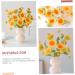 HOMSFOU Simulated Sunflower Faux Sunflower Arrangement Artificial Sunflower Flowers Sunflower Bouquet Picks Home Decor Sunflower Bouquet Decors Fake Bouquet Single Flower Silk Flower - Buy Online on GoSupps.com