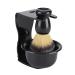 Ankroyu 3-part Professional men's rasier brush holder set men's rasier set made of black imported nylon 3-part professional men