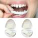 Dazzluxe brightening cosmetic snap-in prostheses for the upper and lower jaw 2 pairs of artificial teeth immediately white veneers protect your teeth and provide a confident smile