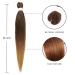 26 Inch Ombre Pre Stretched Braiding Hair Extension 8 Packs - Professional Synthetic Fiber for Twist Braids - Hot Water Setting - Ideal for Black Women (1B/30/27) - Buy Online on GoSupps.com