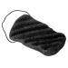 Konjac Sponge Set - 100% Natural Large Body & Face Sponge for Deep Cleansing | Wavy Design (Black) - Perfect for Skincare - Buy Online on GoSupps.com