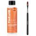 Poly Gel Slip Solution 4oz Extension Gel for Poly Gel Nails Anti-Stick Poly Gel Slip Solution with brush nail and brush cleaner Design Poly Gel Nails at home 2 Piece Set