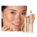 Oulac Hydrating Concealer Makeup | Medium coverage concealer for dark circles | Makeup concealer that nourishes the skin Honey concealer vegan 3.8ml Honey (W6)