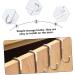 Hemoton 3pcs Wall Hangers for Clothes Cabinet Hook Over The Door Hanging Hooks Perforated Door Hat 7.5X6.5CM Silver - Buy Online on GoSupps.com