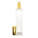 Z nitude Glassworks Empty Tall Glass Perfume Bottle 100ml - Gold
