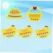 Didiseaon 5pcs Squiz Chicken Toy Set - Easter Party Favors & DIY Crafts | Non-Woven Fabric Baby Toys for Education & Puzzle Fun - Buy Online on GoSupps.com