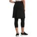 HOKOYI Modest Skirt with Attached Leggings | Women's Workout Swim Capri Pants | Black, Large - Buy Online on GoSupps.com