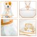High-Quality Orange Dog Raincoat for Small to Large Dogs - Waterproof Rain Jacket for Pets - Buy Online on GoSupps.com