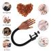 Professional Nail Practice Hand with 100 Nail Tips - Adjustable False Mannequin Hand for Acrylic Nails Training and DIY Manicures - Buy Online on GoSupps.com