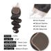 Taziza Body Wave Brazilian Virgin Human Hair - 3 Bundles + Lace Closure | Natural Color 24 26 28 + 22 Free Part | Glueless Unprocessed Hair Weft - Buy Online on GoSupps.com