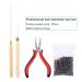 Dekaim Microring Hair Extensions Kit | Real Hair Wig Connector with 500 Accessories | Brown - Shop Now! - Buy Online on GoSupps.com